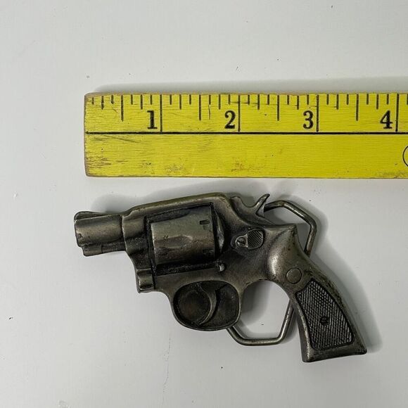 Indiana Metal Craft Revolver Belt Buckle - Picture 6 of 7